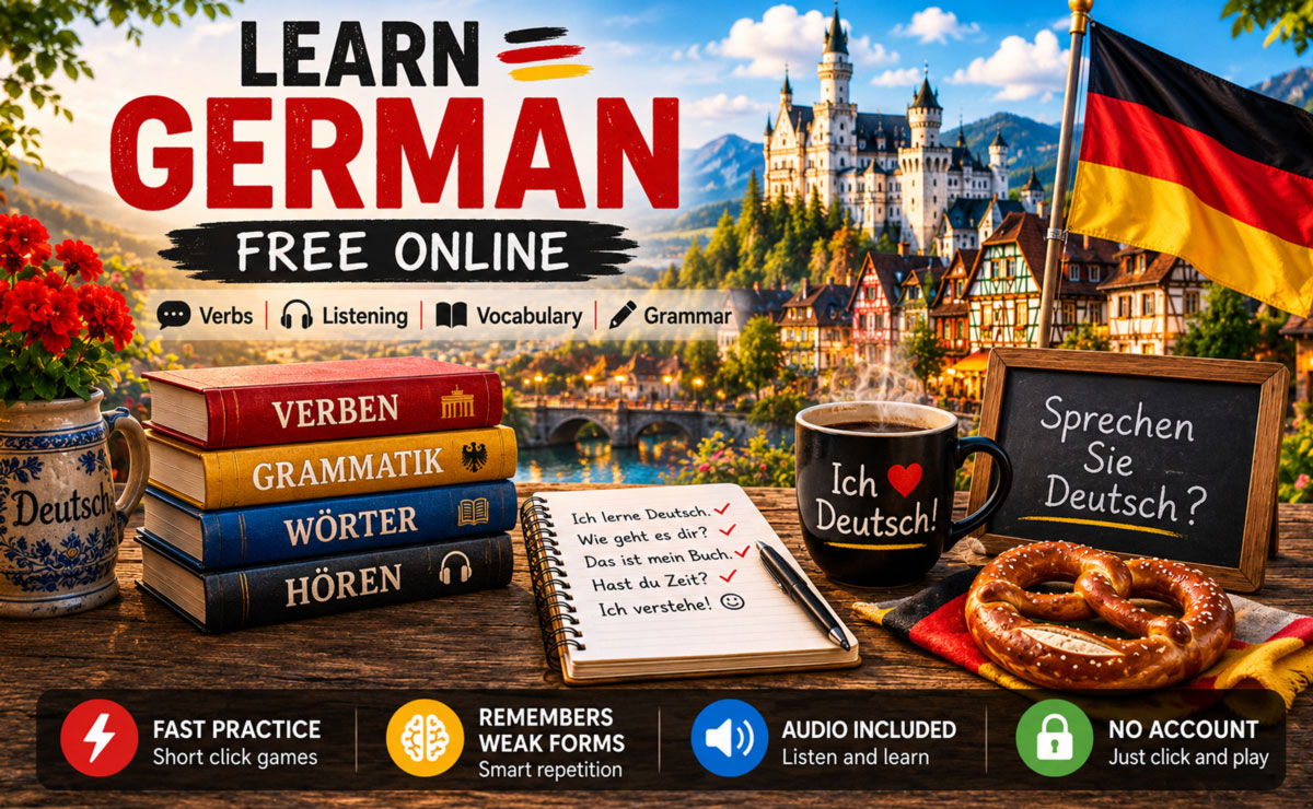 German Learning Online German reading practice – texts, stories and comprehension exercises