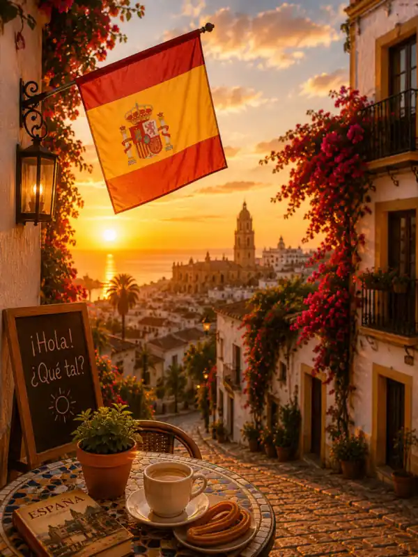 Learn Spanish online from English with free vocabulary, verbs and listening exercises